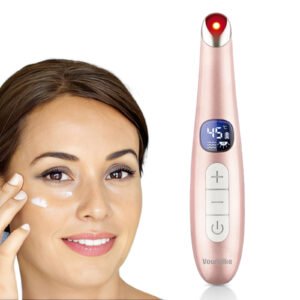 Eye Lift Wand, Vowleike 3 in 1 Vibrating Red Light 98F to 113F LCD  Display Eye Massager for Dry Eyes, Dark Circles and Puffiness, Electrical  Face, Neck Sculpting Pen for Fine Lines